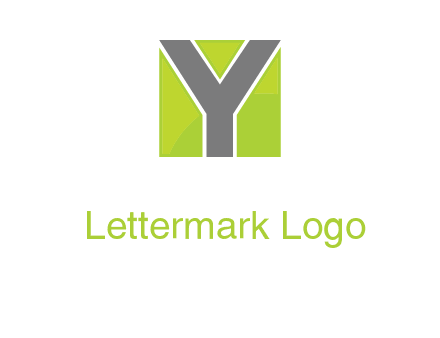 letter y in square logo