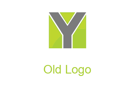 letter y in square logo
