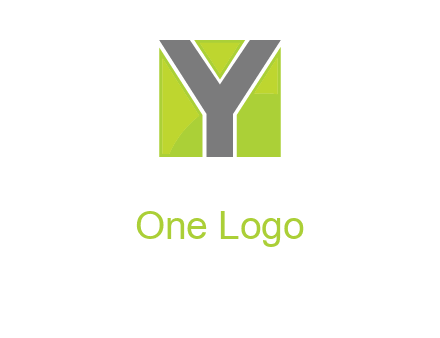 letter y in square logo