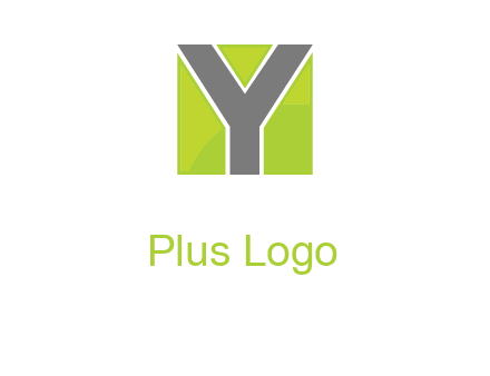 letter y in square logo