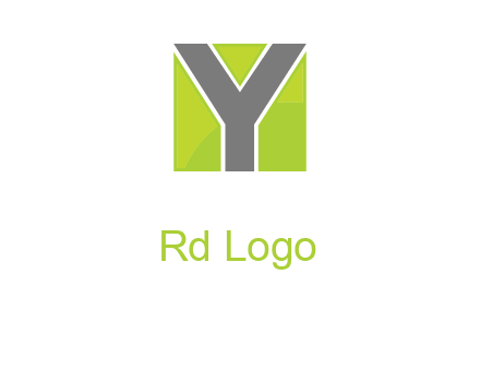 letter y in square logo