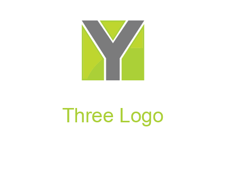 letter y in square logo