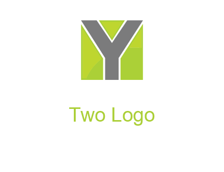 letter y in square logo