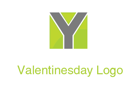 letter y in square logo