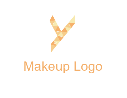 letter y polygon logo