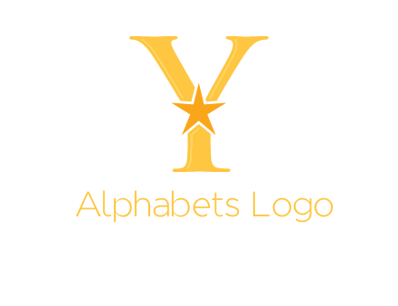 star in letter Y logo