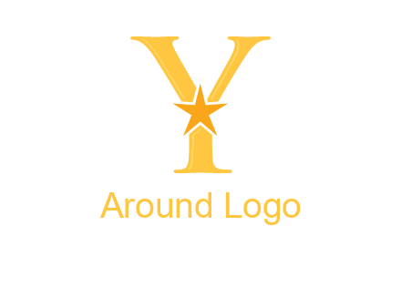 star in letter Y logo