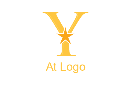 star in letter Y logo