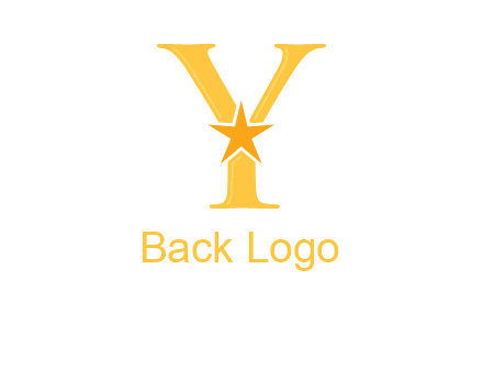 star in letter Y logo