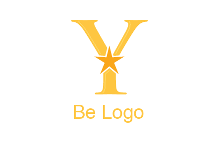 star in letter Y logo