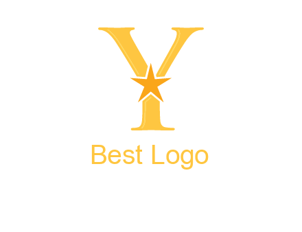 star in letter Y logo