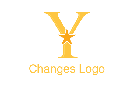 star in letter Y logo