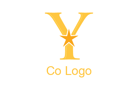 star in letter Y logo