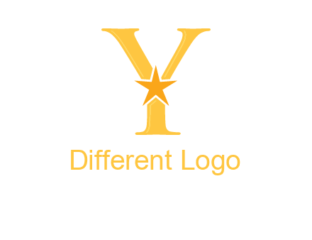 star in letter Y logo