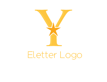 star in letter Y logo