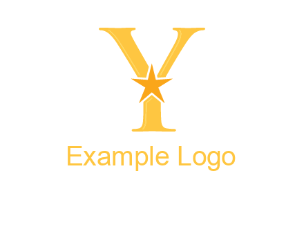 star in letter Y logo