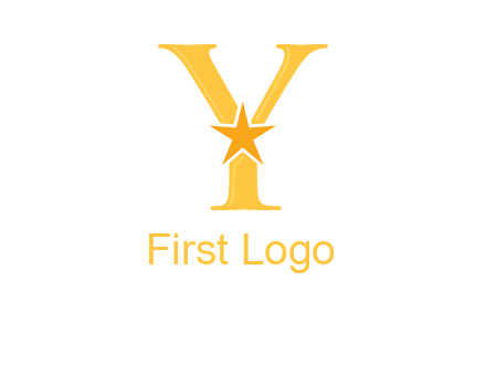 star in letter Y logo