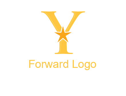 star in letter Y logo