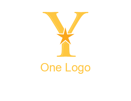 star in letter Y logo