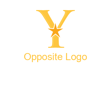 star in letter Y logo