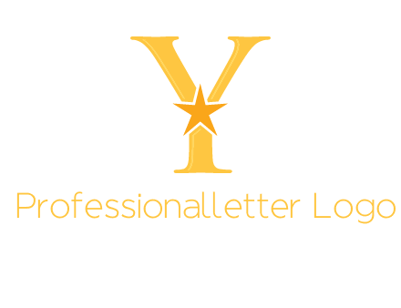 star in letter Y logo