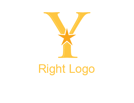star in letter Y logo