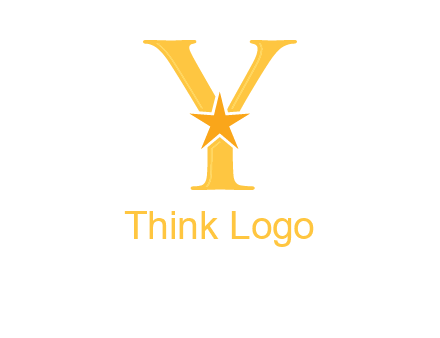 star in letter Y logo