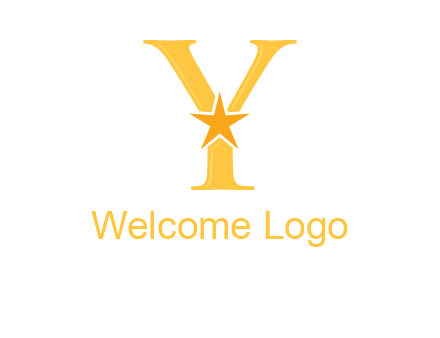star in letter Y logo