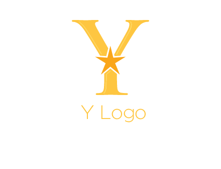 star in letter Y logo