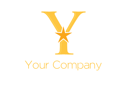 star in letter Y logo