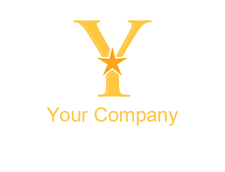 star in letter Y logo