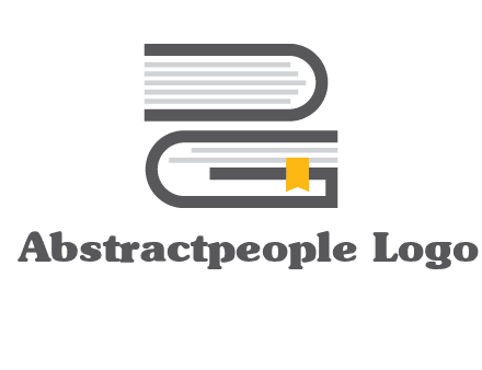 letter g book logo