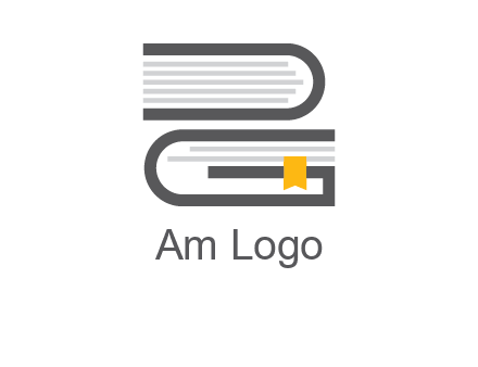 letter g book logo