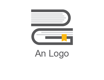 letter g book logo