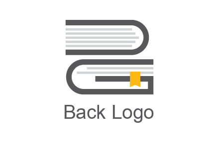 letter g book logo