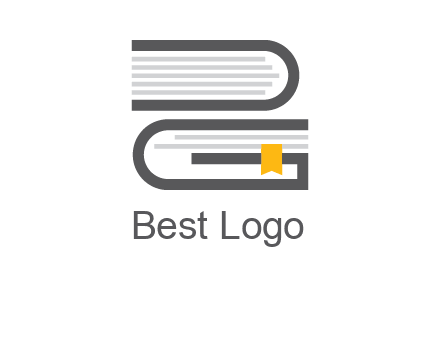 letter g book logo