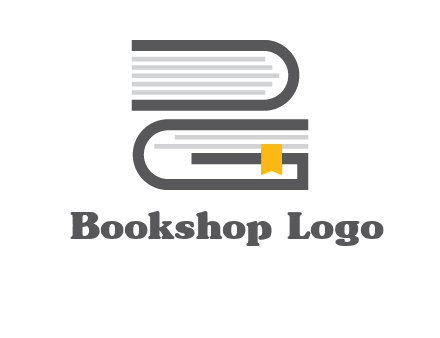 letter g book logo