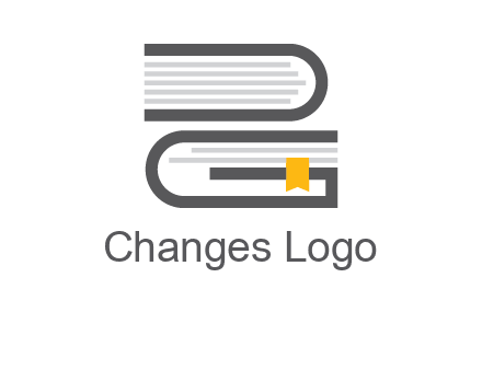 letter g book logo