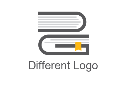 letter g book logo