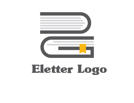 letter g book logo