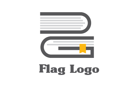 letter g book logo
