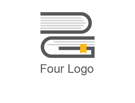 letter g book logo