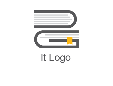 letter g book logo