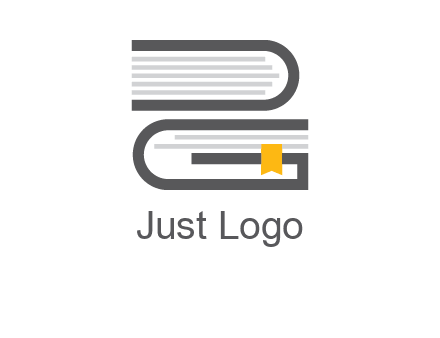letter g book logo
