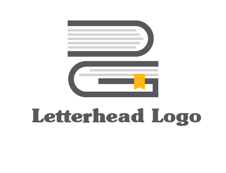 letter g book logo