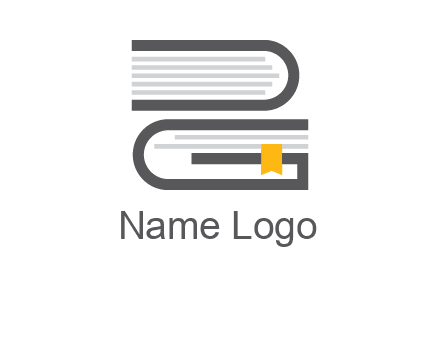 letter g book logo