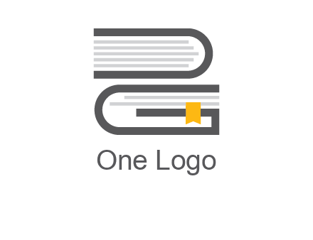 letter g book logo