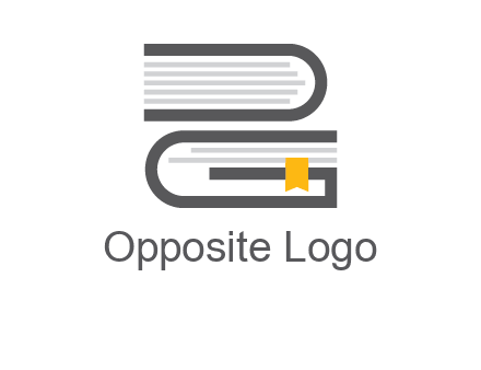 letter g book logo