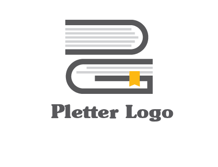 letter g book logo