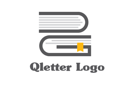 letter g book logo